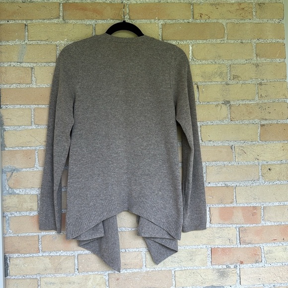 Velvet by Graham and Spencer Open Front Cashmere Cardigan Sweater - Picture 4 of 4